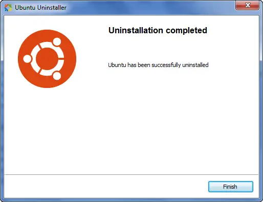 uninstall ubuntu