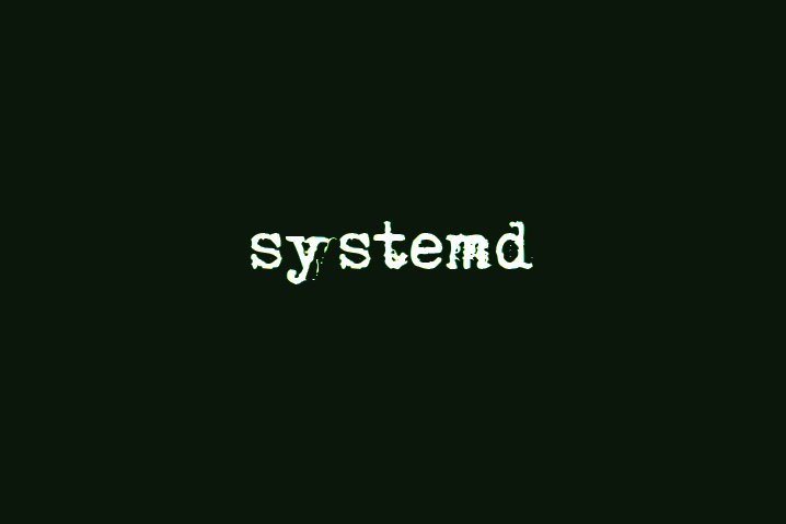 create a new service with systemd