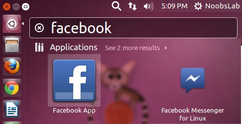 facebook on ubuntu